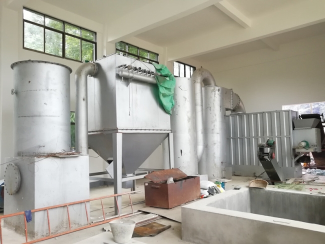 雲南江（jiāng）河市元陽縣牛角寨鄉垃圾熱解項目