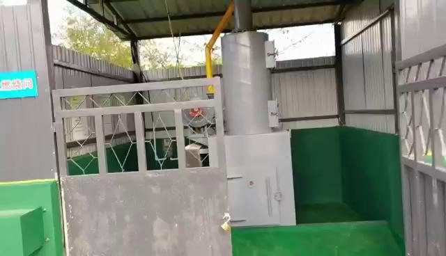 垃圾（jī）焚燒爐使用中